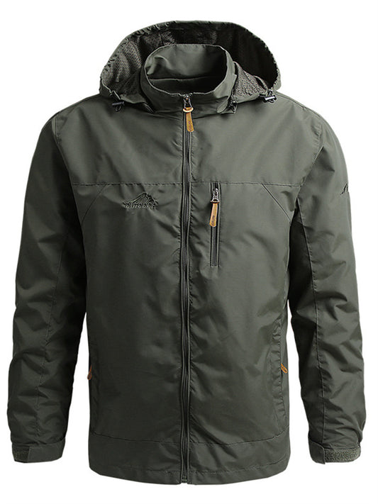 Jacket Men's Mountaineering Punching Jacket Windbreaker Outdoor Sports Jacket