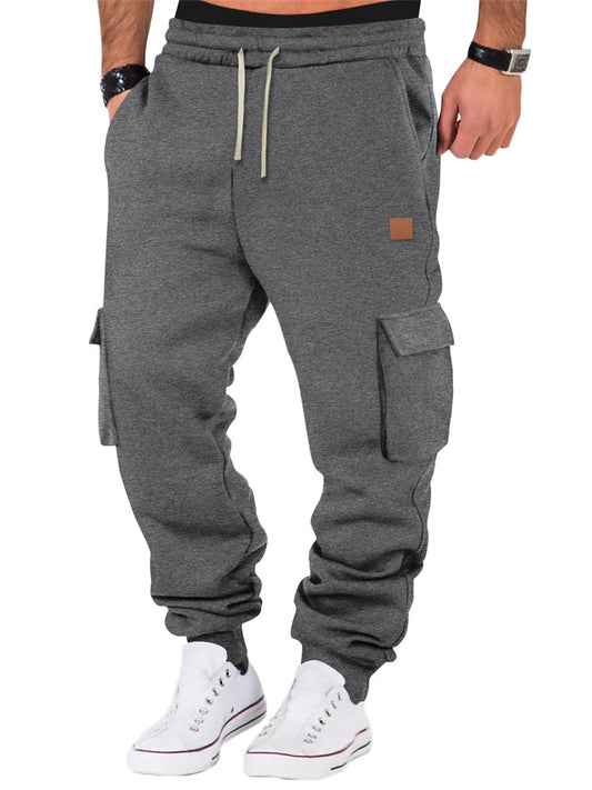 New Men's Fall and Winter Sports Pants Fitness Pants Sweatpants