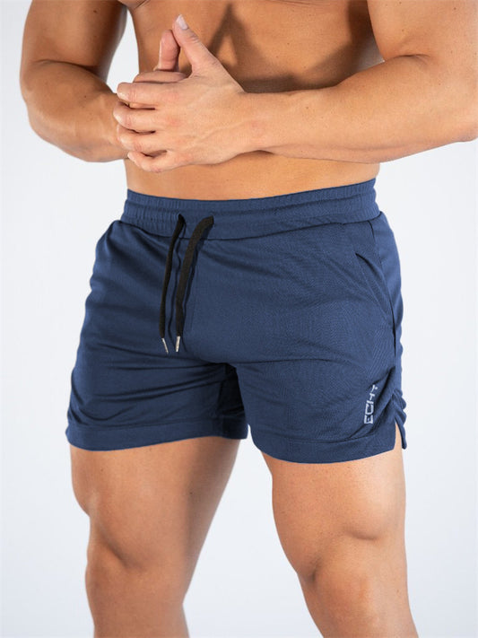 Sports Shorts Men's Fitness Pants Thin Section Casual Running Mesh Quick Dry Breathable Tight Training Pants