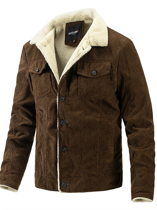 Winter New Men's Padded Jacket Fashion Warm Casual Jacket