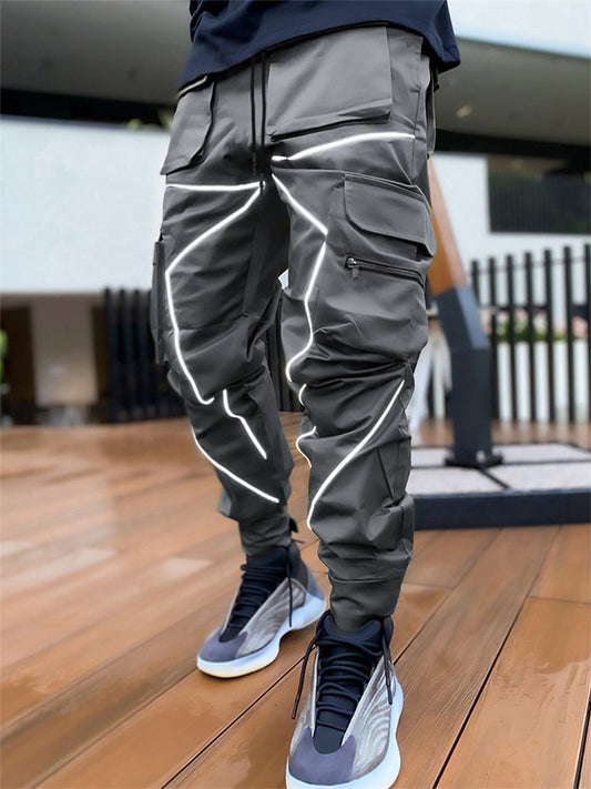 Men's Spring/Fall Casual Pants Workwear Pants Men's Fashionable Athletic Pants