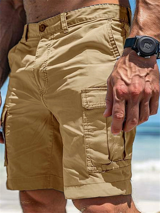 Men's Summer Workwear Casual Shorts - Men's Loose-Fit Trendy 5-Inch Shorts