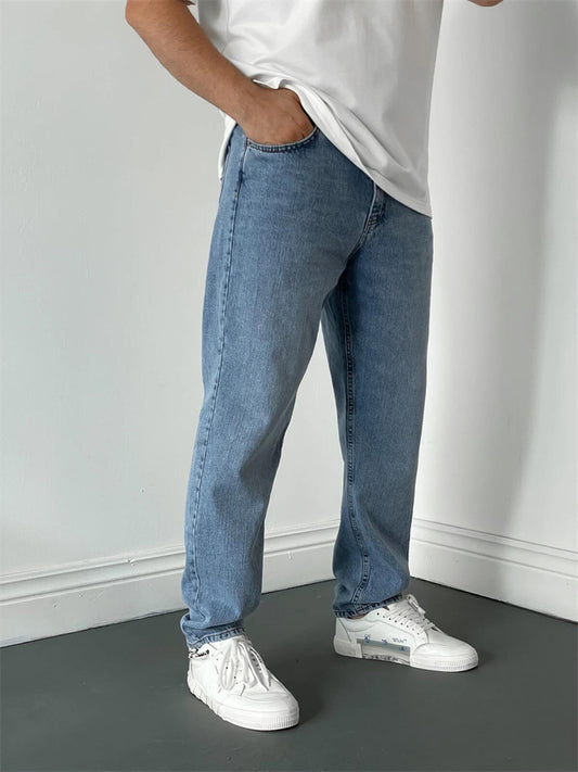 Men's Slim Straight Leg Jeans - Simple New Style Fashion Jeans