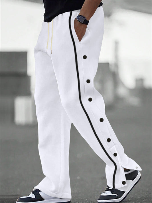 Fall New Arrival Men's Casual Athletic Cuffed Pants Oversized Casual Trousers Sweatpants