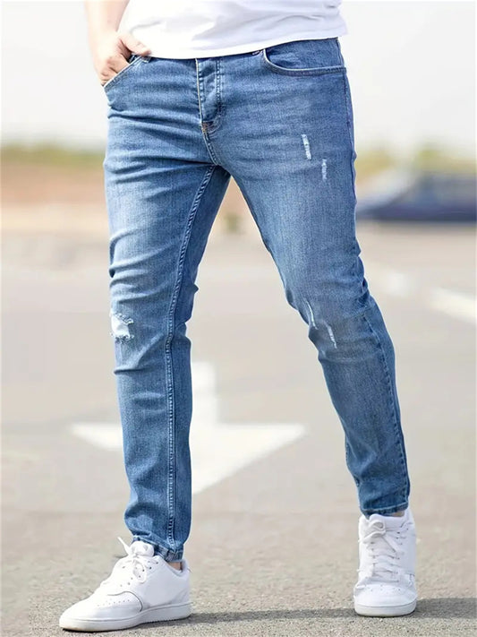 Men's American-Style Stretch Skinny Fit Jeans