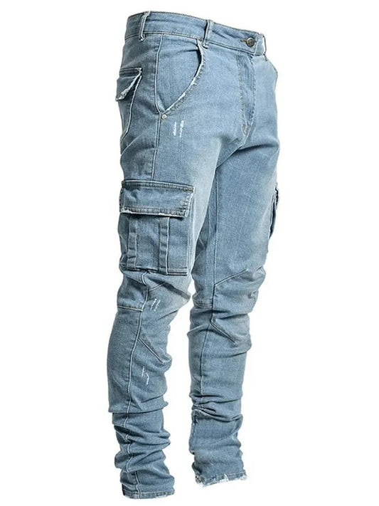 New Arrival Men's Stretch Skinny Jeans for a Slimming Look