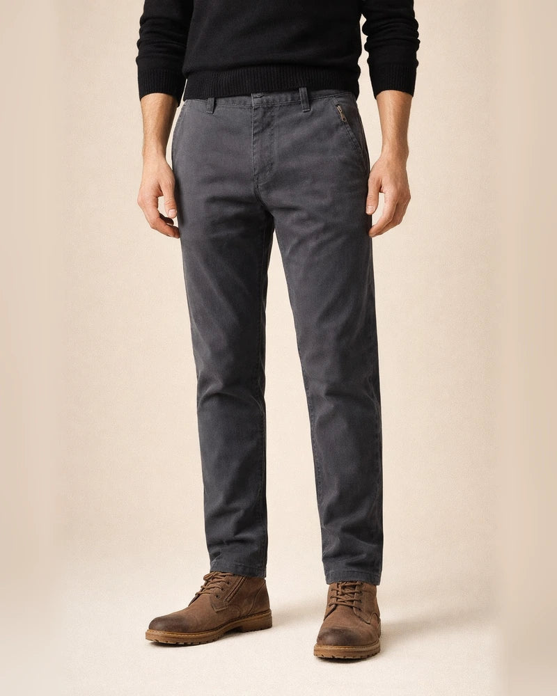 Autumn and Winter Casual Chao Lun Cloth Pants Men's New Business Slim Straight Pants | JRSEE:bafc8714-306c-4e16-a327-7b1a121850dc