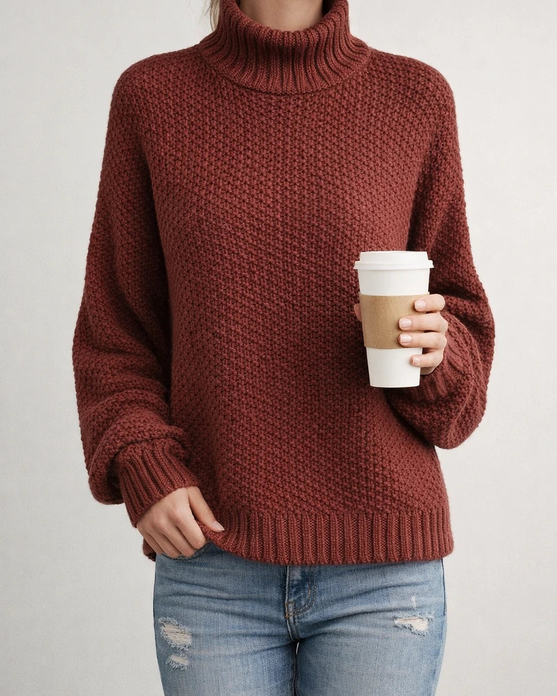 Autumn and Winter New Knitwear Women's Turtleneck Pullover | JRSEE:c9632b9e-dc5f-4821-8702-7465bcb5b243