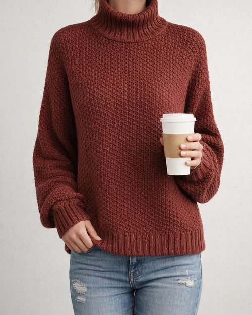 Autumn and Winter New Knitwear Women's Turtleneck Pullover | JRSEE:c9632b9e-dc5f-4821-8702-7465bcb5b243