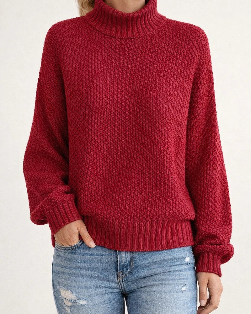 Autumn and Winter New Knitwear Women's Turtleneck Pullover | JRSEE:c680e266-98df-4352-8be7-f9cd051919d5