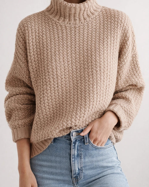 Autumn and Winter New Knitwear Women's Turtleneck Pullover | JRSEE:32b65ff4-1346-4c67-9d78-f497b0523d7c