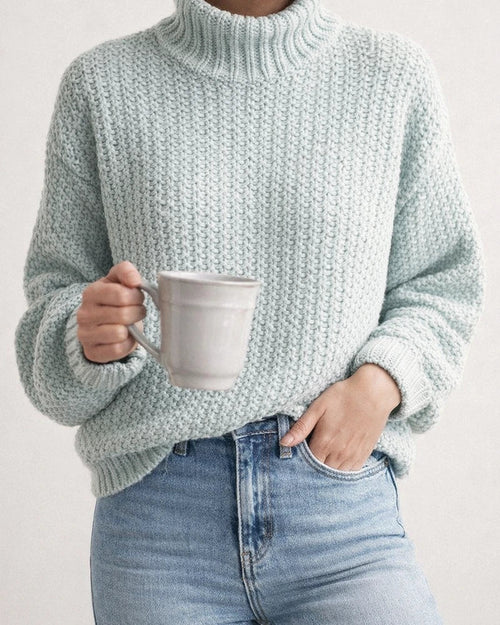 Autumn and Winter New Knitwear Women's Turtleneck Pullover | JRSEE:3f73b027-2a6b-405a-bcf1-44208b9bcf24
