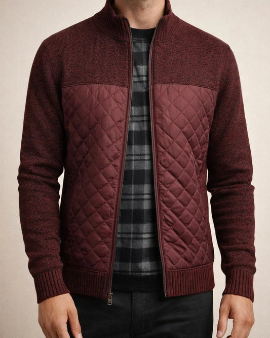 Autumn and Winter New Men's Knit Sweater Trend Outside The Wear Padded Thickened Cardigan Sweater Loose Type Jacket | JRSEE:3888b880-fa6c-404f-afd8-4cc762b400fb
