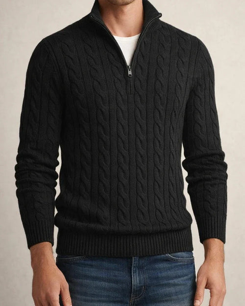 Autumn and Winter New Men's Warm Thick Needle Turtleneck Half Turtleneck Sweater | JRSEE:82b103f9-e7b0-47da-9d54-1b6ce5521213