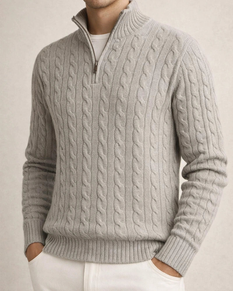 Autumn and Winter New Men's Warm Thick Needle Turtleneck Half Turtleneck Sweater | JRSEE:17b1d108-d3c9-43f3-bf00-980f536cb4bd