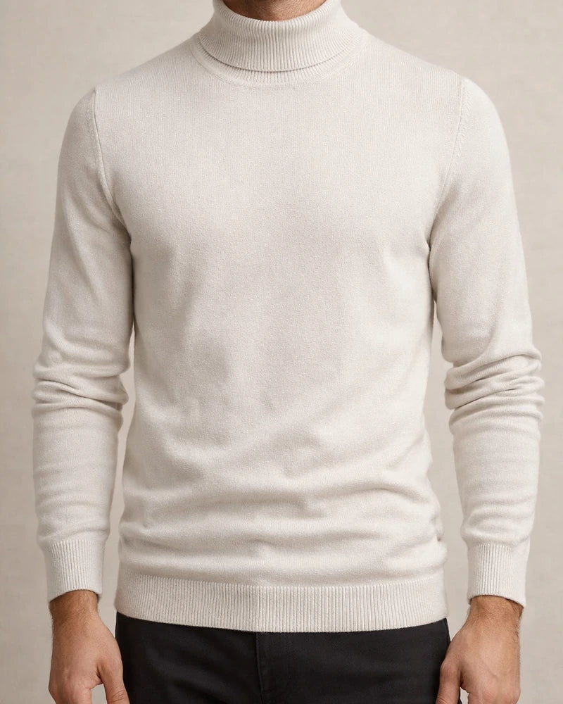 Autumn and Winter Thickened Warm Sweater Men Mid-neck Slim Men's Sweater Men's Multi-color Knit Sweater | JRSEE:0f2c9f47-e9c8-4aad-8881-c7b501796897