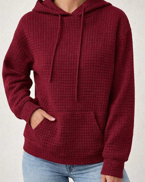 Autumn and Winter Women's New Round Neck Long-sleeved Tops Solid Color Sweater | JRSEE:e11fcf80-85e9-4bfb-977e-651c94e584c0