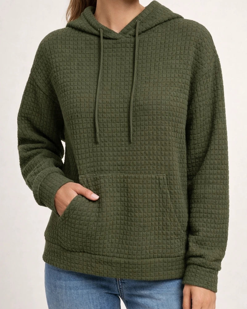 Autumn and Winter Women's New Round Neck Long-sleeved Tops Solid Color Sweater | JRSEE:7ec72202-8d1b-4f5c-bbde-899b88e958ca