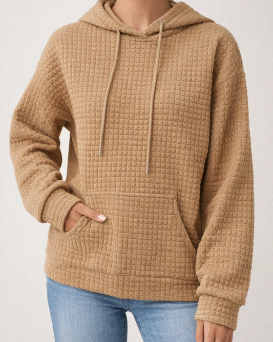Autumn and Winter Women's New Round Neck Long-sleeved Tops Solid Color Sweater | JRSEE:a8f0c1af-21fd-4225-9726-14e5b79e2efc