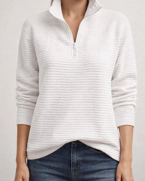 Autumn Explosion Snake Bone Pattern Solid Color Collar Street Hipster Zipper Long Sleeve Splicing Women's Sweatshirt | JRSEE:8463352d-0163-4c76-8baf-c3764df7cc66