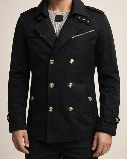 Autumn Medium-length Windbreaker Men's Workwear Jacket British Style Youth Large Size Men's Casual Jacket | JRSEE:dd5c4078-daf9-400b-a27b-69ed681f7351