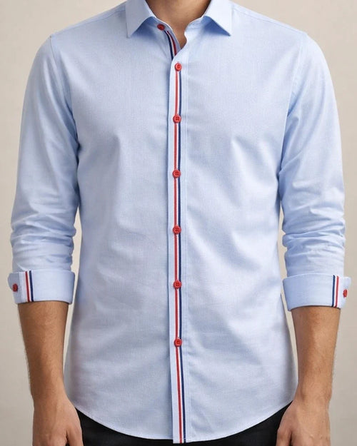 Autumn New Men's Shirts Korean Version of The Oxford Spinning Solid Color Long-sleeved Career Shirt Men's Shirts | JRSEE:99b89ef8-1734-422a-8c21-438dd22f92e1