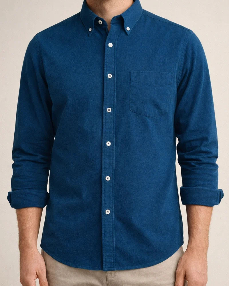 Autumn Retro Corduroy Long-sleeved Shirt Men's Casual Striped Jacket Corduroy Blouse Shirt M-5XL | JRSEE:52fb4c71-92f2-431c-955d-3f548d13aaa0