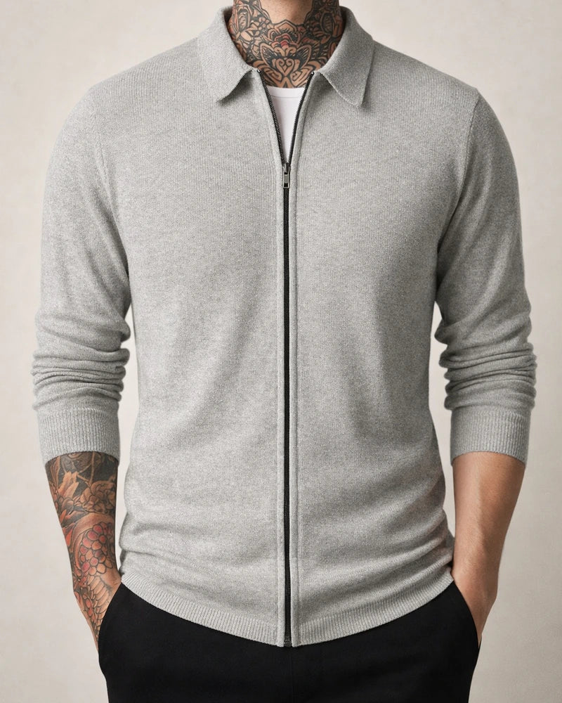 Autumn Solid Color Jacket Cardigan Men's New Zipper Jacket Casual Men's Long-sleeved Lapel Waffle Jacket | JRSEE:4c93c79d-84ed-41af-9da8-167441da28dc