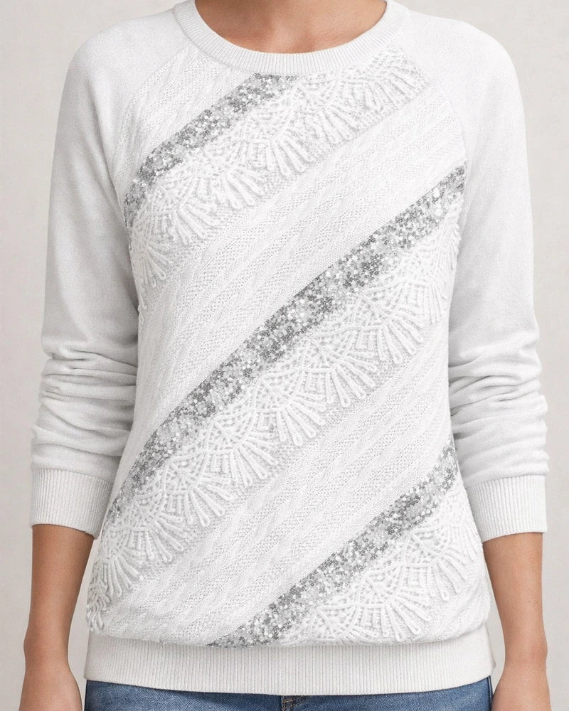 Autumn Women's Tie-Dye Print Top New Crew Neck Long Sleeve Relaxed Sweatshirt | JRSEE:314c0444-d664-4b33-8737-7fde9e3ad43b