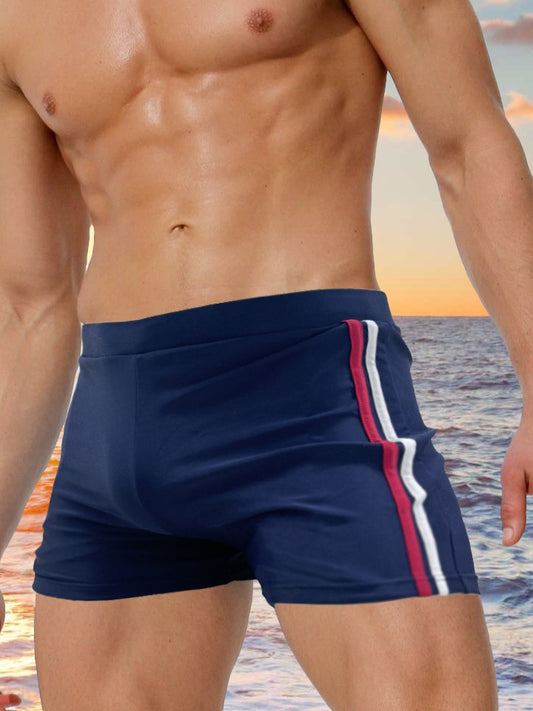 New Men's Swimming Trunks Swimming Trunks Simple and Comfortable Swimming Trunks