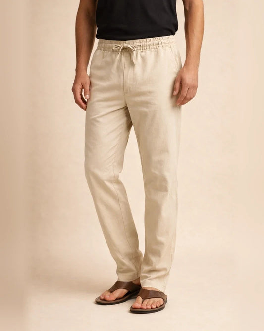Business Casual Men's Pants Loose Large Size Elastic Waist Cotton Versatile Solid Color Sweatpants | JRSEE:2542863c-7afb-4c24-b54f-33f56cf1760a