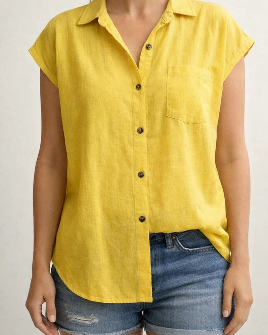 Cardigan Ladies Solid Color Casual Lapel Loose Shirt Women Summer New Four Colors | JRSEE:3dfbadbc-d818-40e4-870d-e6c73a02871d
