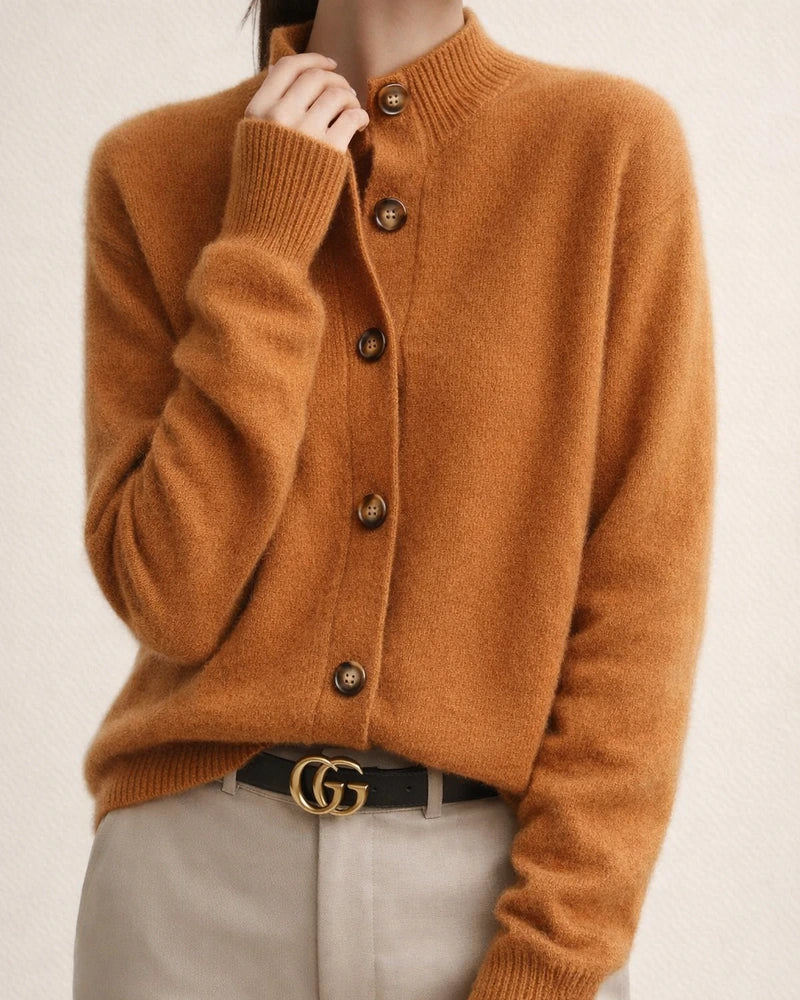 Cardigan Loose Retro Collar Knitted Sweater | JRSEE:39508812-22b9-4224-a1c3-a2fdd8776287