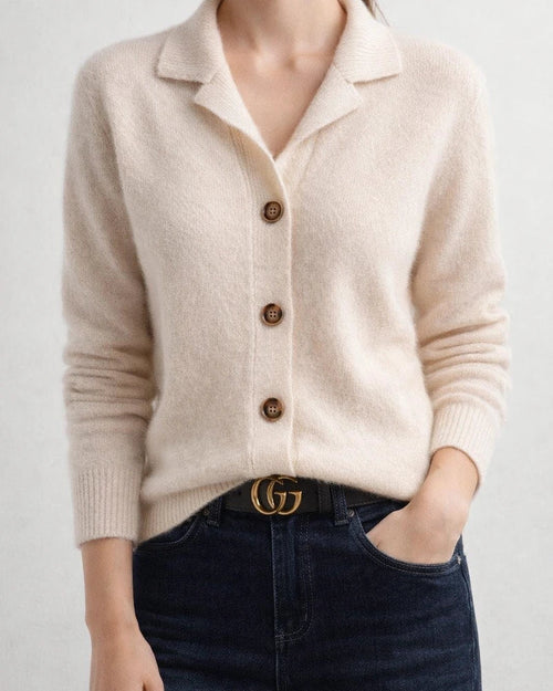 Cardigan Loose Retro Collar Knitted Sweater | JRSEE:49d7dd94-17f3-41ef-a7c3-fa8ca2458a3f