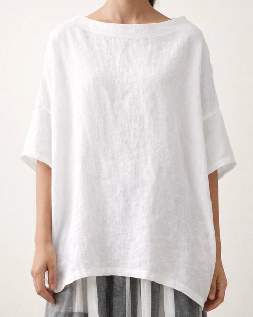 Casual Cotton Solid Shirts & Tops Linen | JRSEE:8448386d-5bfc-4357-aeac-19aa7f7568c9