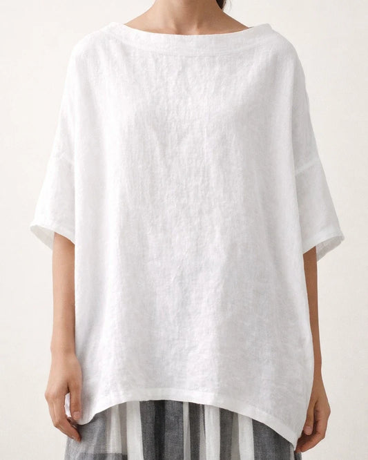 Casual Cotton Solid Shirts & Tops Linen | JRSEE:8448386d-5bfc-4357-aeac-19aa7f7568c9