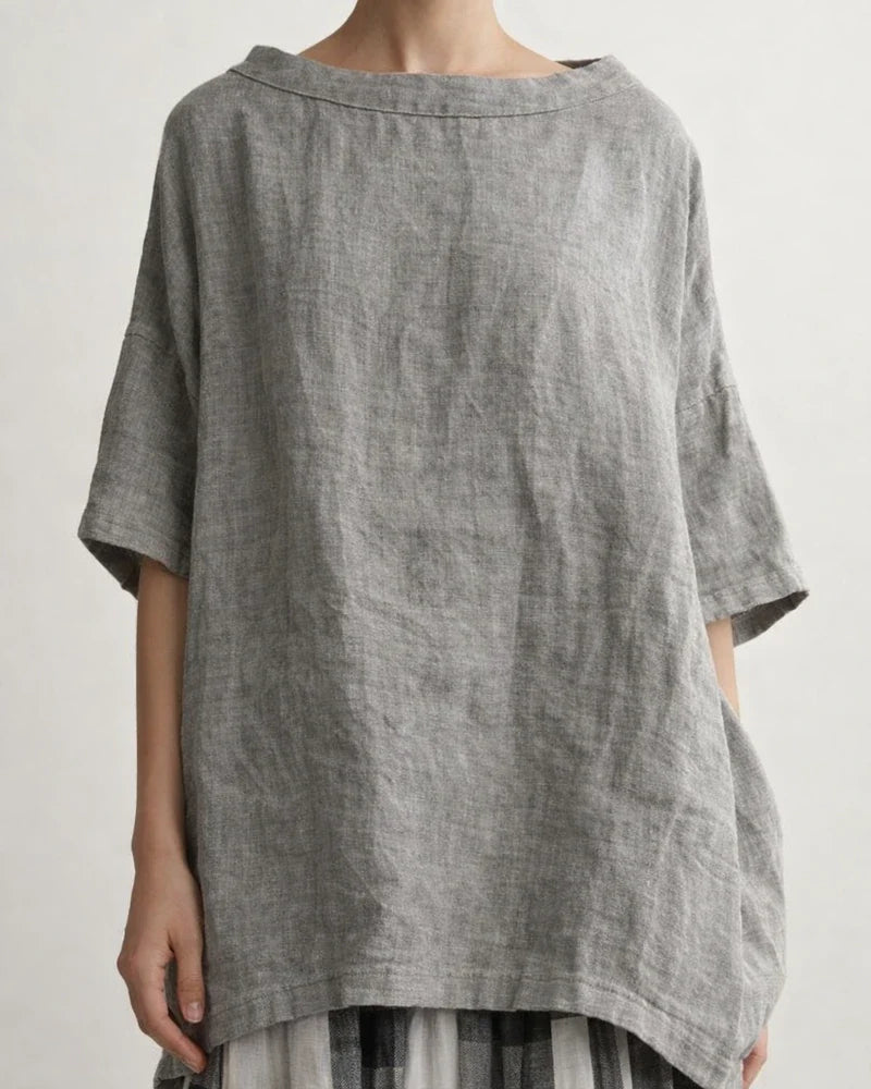Casual Cotton Solid Shirts & Tops Linen | JRSEE:0b65ce13-9ef6-4374-aa09-641ae931187e