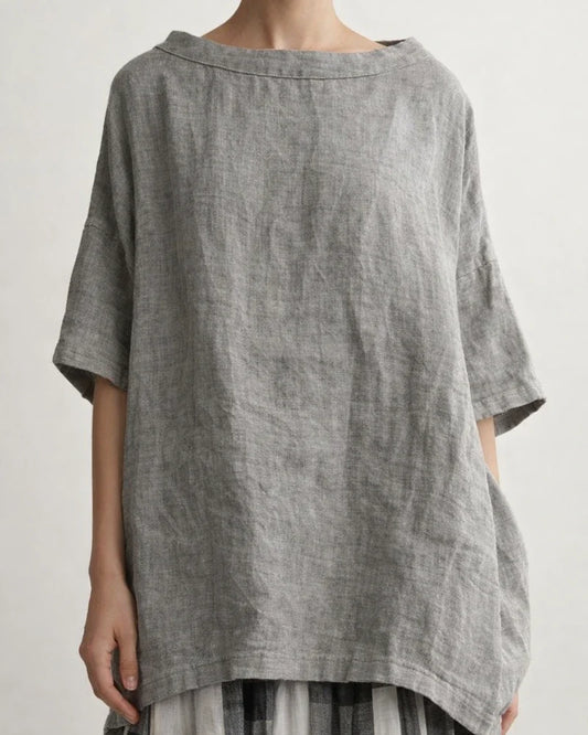 Casual Cotton Solid Shirts & Tops Linen | JRSEE:0b65ce13-9ef6-4374-aa09-641ae931187e