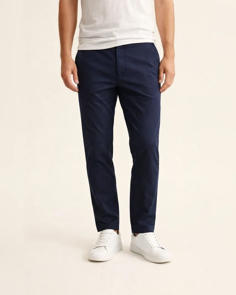 Casual Cropped Pants Men's Fall/Winter Pants Business Versatile Men's Pants | JRSEE:9b75a4d0-6641-40f3-be7a-da9d9c94bfff