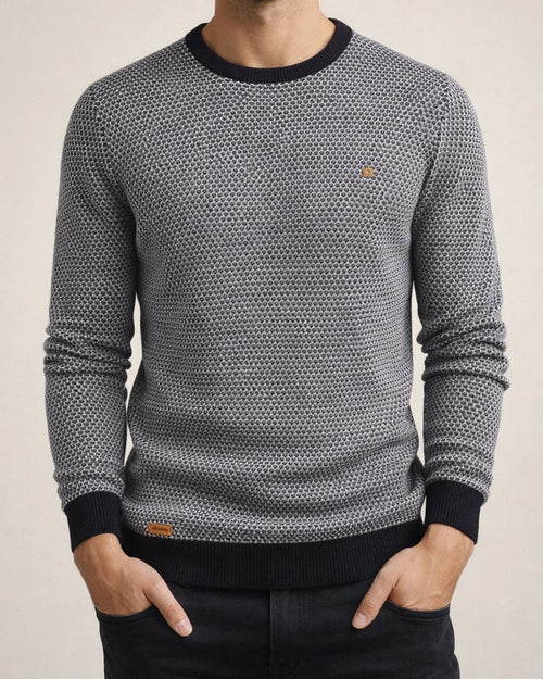 Casual Knit Long-sleeved Tops Men's Bottoming Autumn and Winter Men's Round Neck Men's Personalized Men's Pullover Sweater | JRSEE:d29a3a39-4225-4ca1-b764-5946314b5333