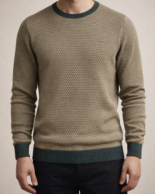 Casual Knit Long-sleeved Tops Men's Bottoming Autumn and Winter Men's Round Neck Men's Personalized Men's Pullover Sweater | JRSEE:579fe96b-7ef6-42da-802b-5950aa6918f4