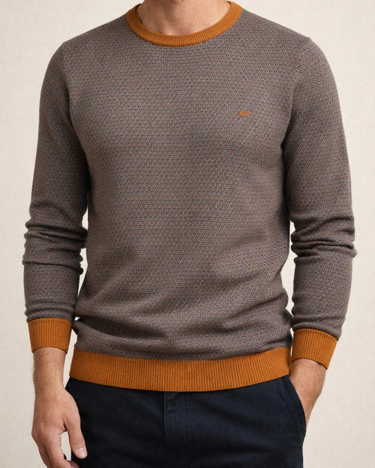 Casual Knit Long-sleeved Tops Men's Bottoming Autumn and Winter Men's Round Neck Men's Personalized Men's Pullover Sweater | JRSEE:6d7e210c-a296-4be6-bd2f-c866fa67ebae