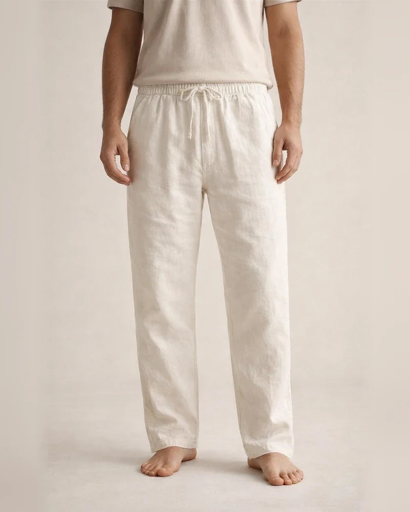 Casual Men's Shorts Summer Baggy Seven-minute Pants Thin Section of Linen Pants | JRSEE:dc9de639-b996-4687-9f6b-63a58b2d7910