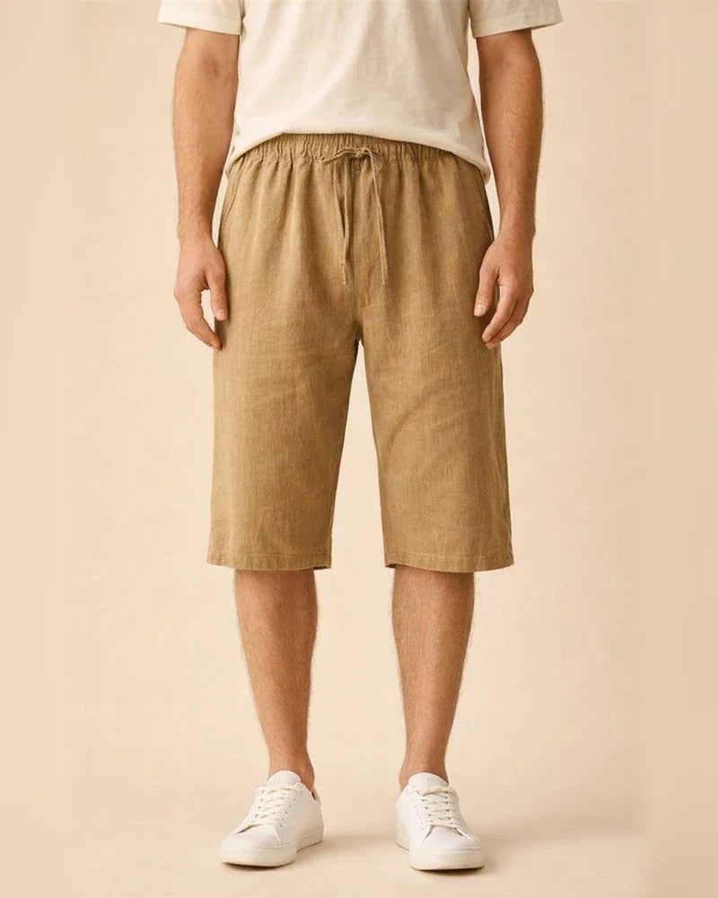 Casual Men's Shorts Summer Baggy Seven-minute Pants Thin Section of Linen Pants | JRSEE:53f705db-7698-446d-ad0f-c845d1df61e1