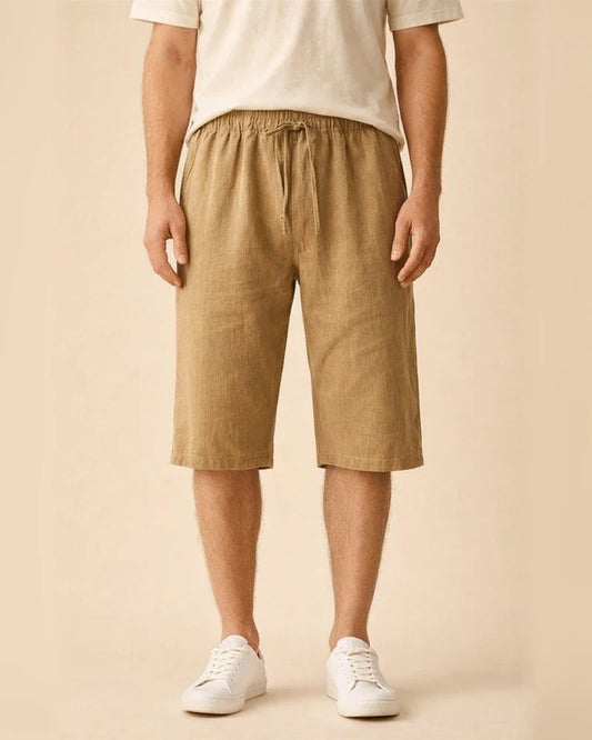 Casual Men's Shorts Summer Baggy Seven-minute Pants Thin Section of Linen Pants | JRSEE:53f705db-7698-446d-ad0f-c845d1df61e1