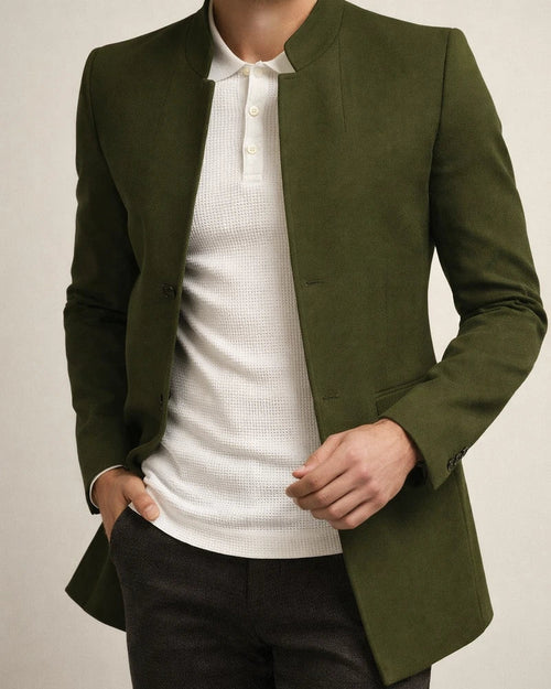 Casual Men's Youth Suit Autumn New Trend Men Solid Color Slim Tweed Jacket | JRSEE:3d37d74f-cfbb-41ad-98cb-64f0af625906