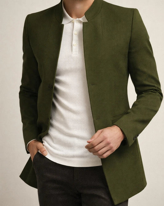 Casual Men's Youth Suit Autumn New Trend Men Solid Color Slim Tweed Jacket | JRSEE:3d37d74f-cfbb-41ad-98cb-64f0af625906