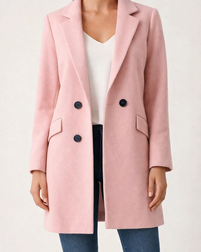 Casual Suit Collar Women's Solid Color Coat | JRSEE:c89b45d9-d0ed-402e-931b-17862fbc41df