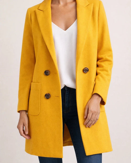 Casual Suit Collar Women's Solid Color Coat | JRSEE:1d3d5276-22d7-4fd4-bb40-4481b1634ef8