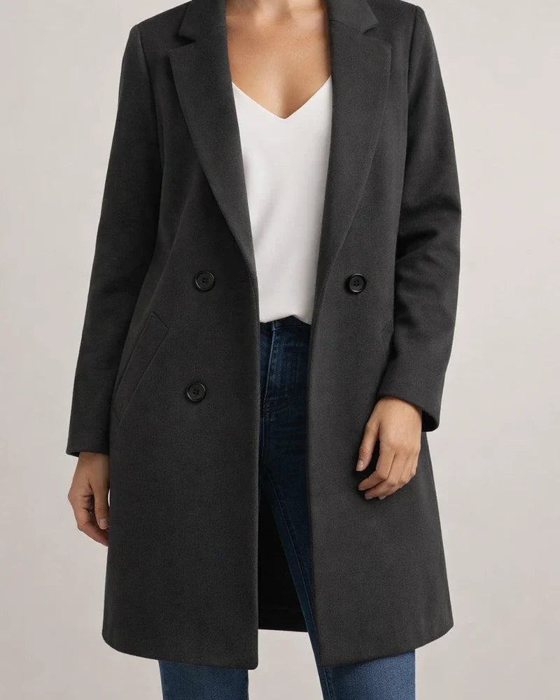 Casual Suit Collar Women's Solid Color Coat | JRSEE:4e3e3541-81eb-496a-b660-ed26034e992d